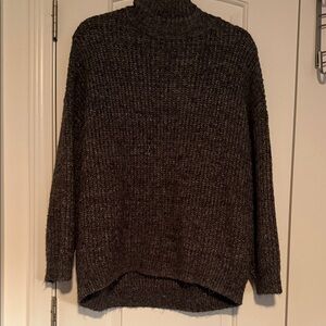 Old Navy Charcoal Turtleneck Sweater. SWEATER WEATHER!!